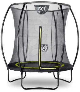 Trambulin védőhálóval Silhouette trampoline Exit Toys kerek 183 cm átmérővel fekete