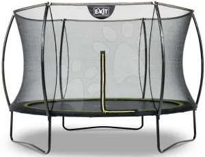Trambulin védőhálóval Silhouette trampoline Exit Toys kerek 305 cm átmérővel fekete