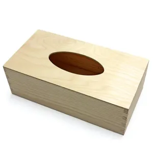 Fa szalvétás doboz (Fa termékek decoupagehoz)