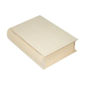 Könyv formájú fa doboz 21x27.5x7 cm (fa félkész termékek kreatív)