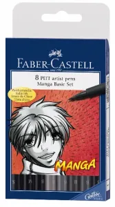 Filctollak Art Pen PITT Manga szett (Faber Castel - Filctollak Art Pen)