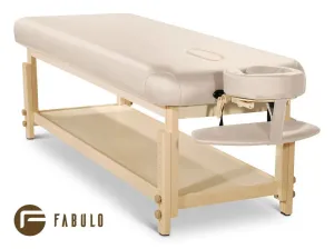 FABULO Spa Lux V1 Set favázas fix masszázságy Szín: krém