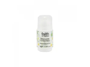 Faith in Nature Golyós dezodor Kamilla és aloe vera (Natural Deodorant) 50 ml