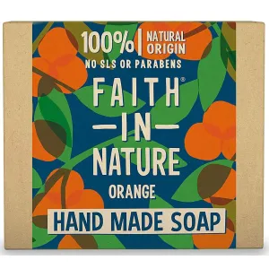 Faith in Nature Növényi szilárd szappan Narancs (Hand Made Soap) 100 g