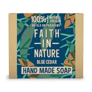 Faith in Nature Természetes szappan Kék cédrus (Hand Made Soap) 100 g