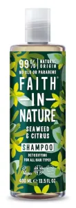 Faith in Nature Természetes tengeri moszat sampon minden hajtípusra (Detoxifying Shampoo) 400 ml