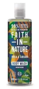 Faith in Nature Tusfürdő argán és shea vaj (Nourishing Body Wash) 400 ml