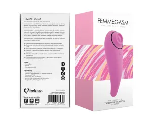 FEELZTOYS Femmegasm - akkus, vízálló hüvelyi és csikló vibrátor (pink)