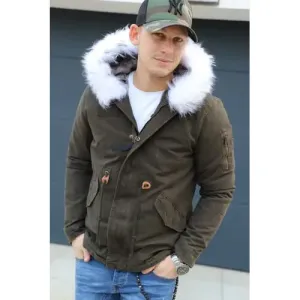 Férfi téli kabát méret: XL