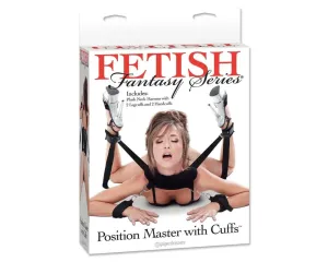 Fetish Position Master - kötözőszett (fekete)