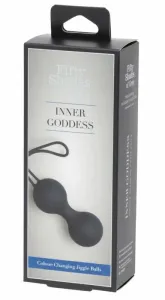 A szürke ötven árnyalata Inner Goddess - gésagolyó duó (fekete)