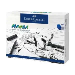 Manga komix kezdő készlet Faber-Castell (manga szett)