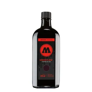 Uántöltő SPEEDFLOW COCKTAIL MOLOTOW - shiny black 250 ml (utántöltő)