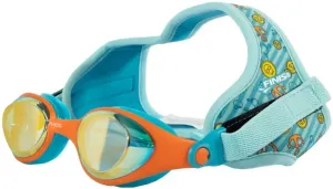 úszószemüveg finis dragonflys goggles mirror kék/narancssárga