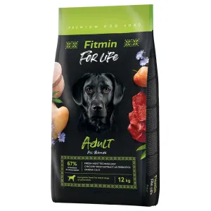 2x12kg Fitmin Dog For Life Adult száraz kutyatáp