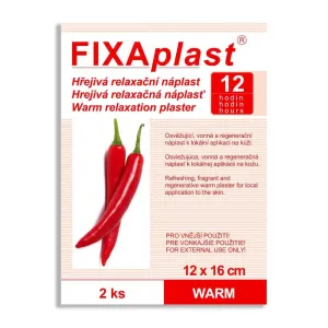 FIXAplast Kapszaicin melegítő tapasz WARM 12 x 16 cm 2 db