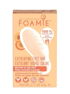 Foamie Tisztító bőrszappan hámlasztó hatással (Exfoliating Cleansing Face Bar) 60 g
