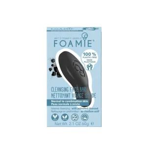 Foamie Ápoló szappan normál és vegyes bőrre Too Coal to Be True (Cleansing Face Bar) 60 g