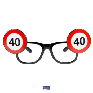 Forgalmi jelzőtábla szemüveg 40 - Folat