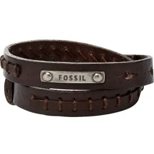 Fossil Férfi bőr karkötő JF87354040