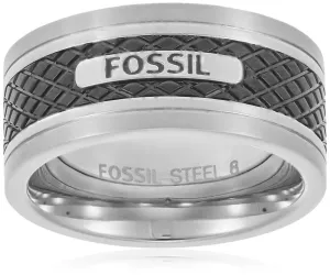 Fossil Divatos acél gyűrű JF00888040 57 mm