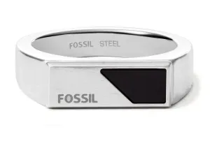 Fossil Eredeti acél férfi gyűrű JF03930040 60 mm