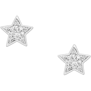 Fossil Bájos ezüst fülbevaló Csillagok JFS00152040