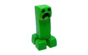 Creeper a Minecraft-tól - zöld romboló - marcipán figura - Frischmann #1114969