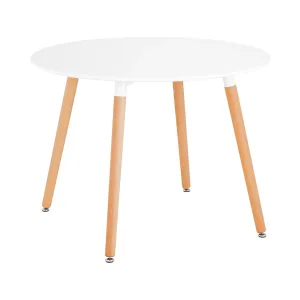 Asztal - kerek - Ø 100 cm - fehér | Fromm & Starck