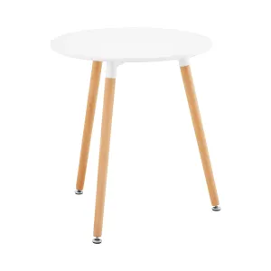 Asztal - kerek - Ø 60 cm - fehér | Fromm & Starck