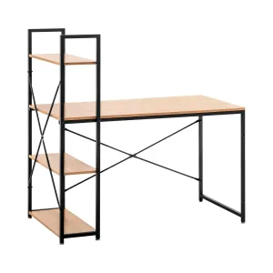 Íróasztal - polccal - 120 x 60 cm - 100 kg + 3 x 20 kg | Fromm & Starck