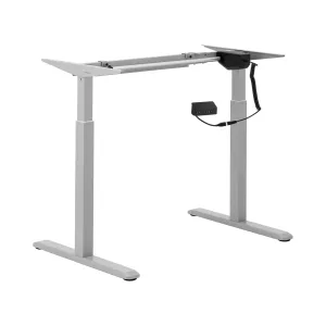 Állítható magasságú asztal keret - 120 W - 80 kg - szürke | Fromm & Starck