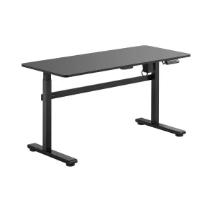 Állítható magasságú íróasztal - 1400 x 600 mm - Porbevonatú acél | Fromm & Starck