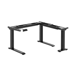 Állítható magasságú sarok asztal keret - magasság: 60–125 cm - szélesség: 110–190 cm (balra) / 90–150 cm (jobbra) - szög 90° - 150 kg | Fromm & Starck