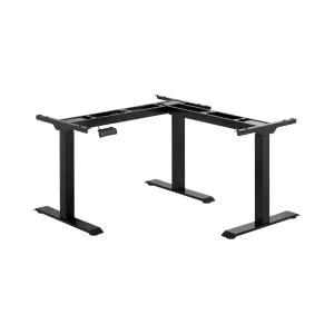 Állítható magasságú sarok asztal keret 3 motorral - magasság: 69–118 cm - szélesség: 90–150 cm / 110–190 cm | Fromm & Starck