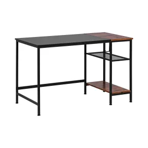 Íróasztal - 120 x 60 cm - 50 kg - oldalsó tárolófelületekkel | Fromm & Starck