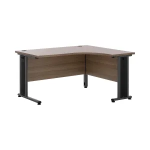 Sarok íróasztal - 140 x 120 cm - barna | Fromm & Starck