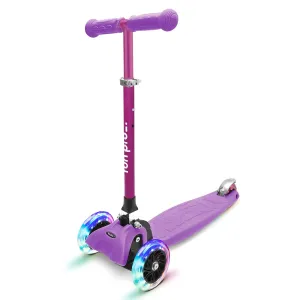 Fun pro ONE Deluxe gyermek roller 3-6 éves korig LED kerekek összecsukható 50 kg-ig állítható magasságú #32660
