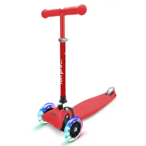 Fun pro ONE Deluxe gyermek roller 3-6 éves korig LED kerekek összecsukható 50 kg-ig állítható magasságú #32662