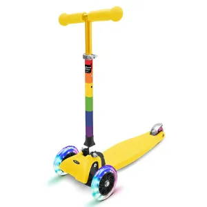 Fun pro ONE Special Edit. Gyermek roller, 3-6 év, LED kerekek, 50 kg, összecsukható, állítható magasságú