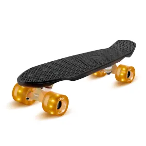 Fun pro Mini Cruiser Skateboard Trickboard PP Board 100kg LED kerekek PU keménysége: 88A #32713