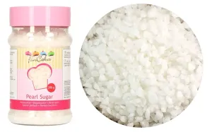 Cukor díszítés - granulát cukor Pearl Sugar - 200 g - FunCakes