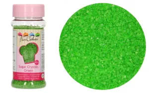 Színes dekoratív zöld cukor 80 g - FunCakes #1434997