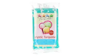 Türkiz bevonó anyag Mystic Turquoise 250 g - FunCakes #253230