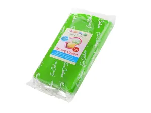 Zöld hengerelt fondant Spring Green (színes fondant) 1 kg - FunCakes #1116506