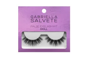 Gabriella Salvete Műszempillák ragasztóval Doll (False Eyelash Kit)