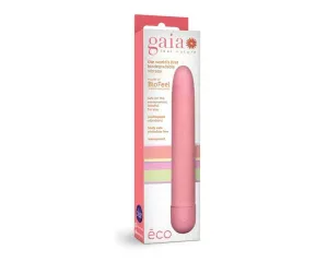 Gaia Eco L - környezetbarát rúdvibrátor (pink) - nagy