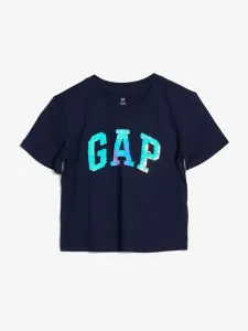 GAP Interactive Logo Gyerek póló Kék #595355