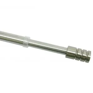 Kihúzható vitrázsrúd 10 mm henger rozsdamentes acél , 40 - 65 cm, 40 - 65 cm