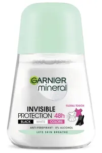 Garnier Ásványi izzadásgátló a tartós frissesség érdekében Roll-on Invisible 50 ml